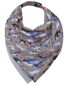 Bavoir Bandana BALEINE