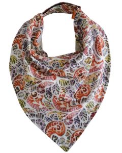 Bavoir Bandana BATIK ORANGE