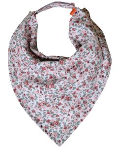 Bavoir Bandana BOUQUET ROSE