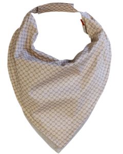 Bavoir Bandana FLOCON SABLE