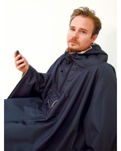 CAPE IMPERMÉABLE DOUBLÉE POLAIRE HOMME AVEC OPTIONS