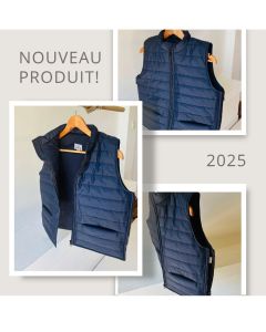 DOUDOUNE SANS MANCHE