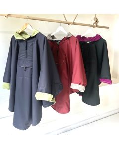 CAPE IMPERMÉABLE DOUBLÉE POLAIRE AVEC OPTIONS